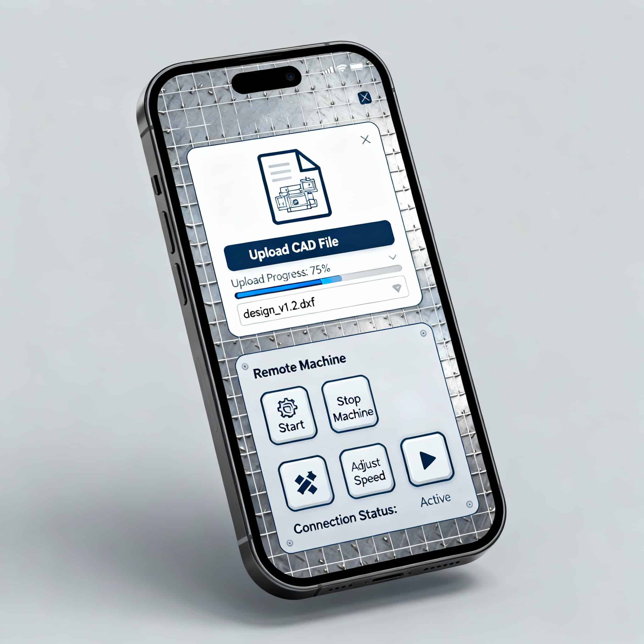 custom CNC app design